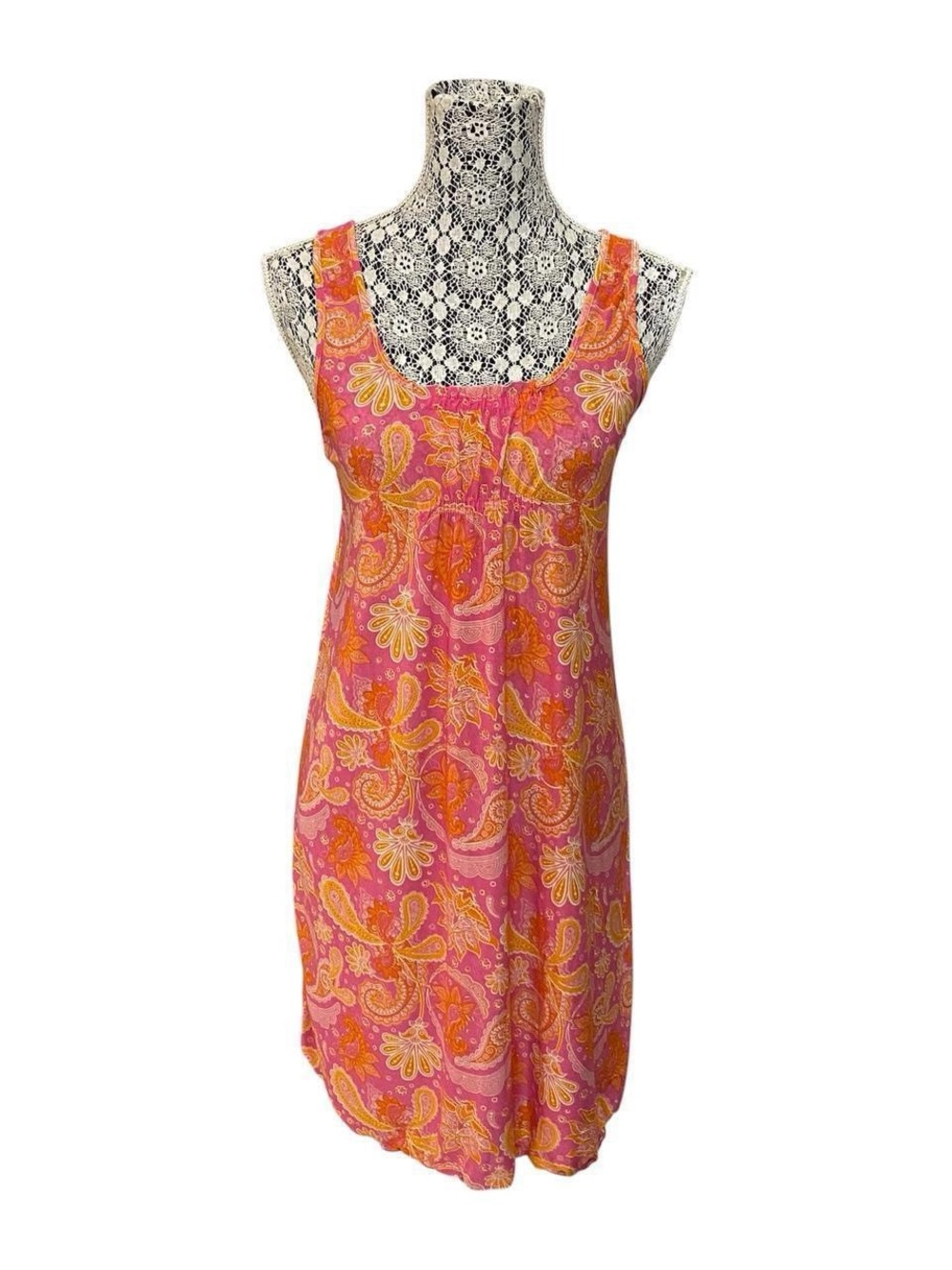 Mix & Co Paisley Midi Dress